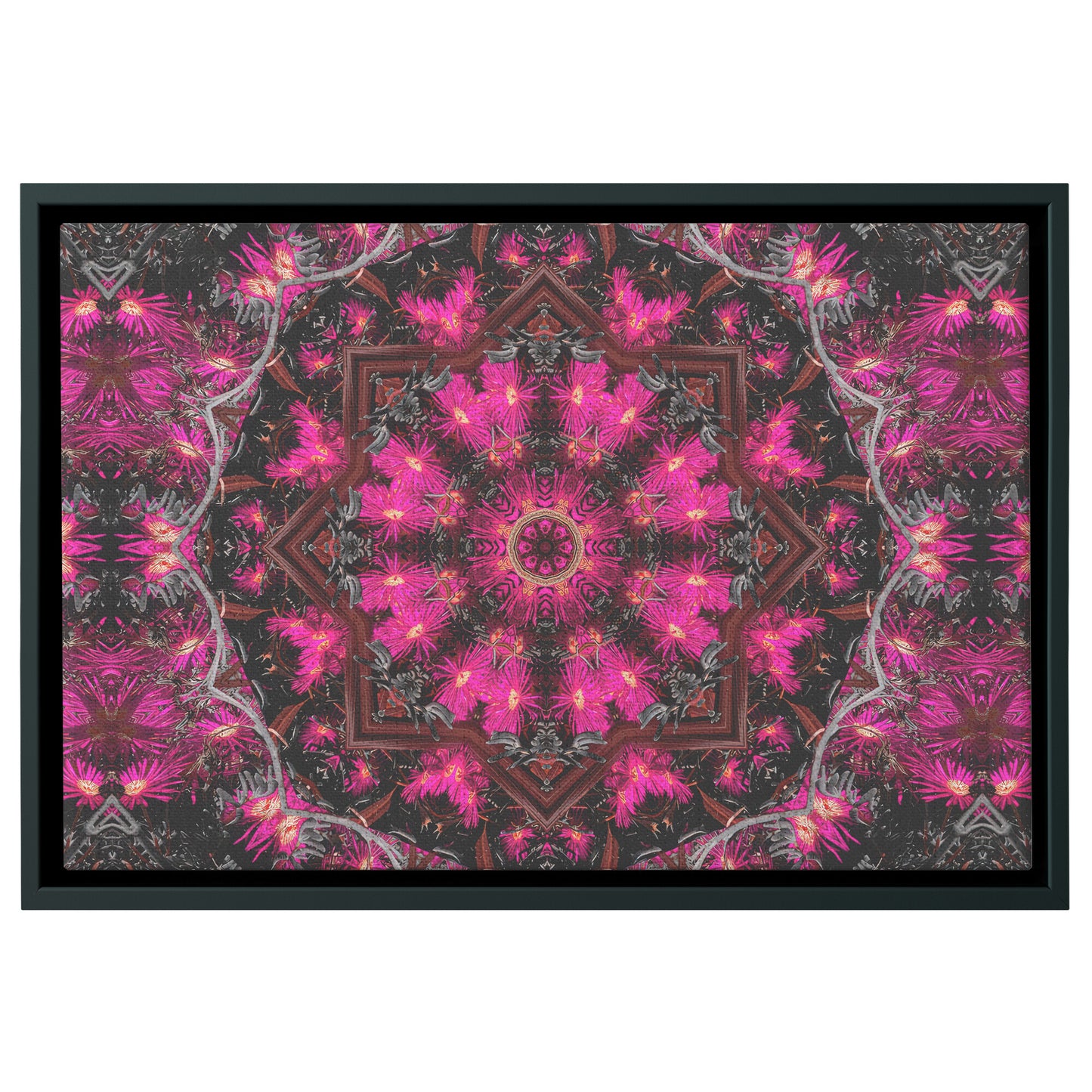 Flowing Flowers II  (Framed)